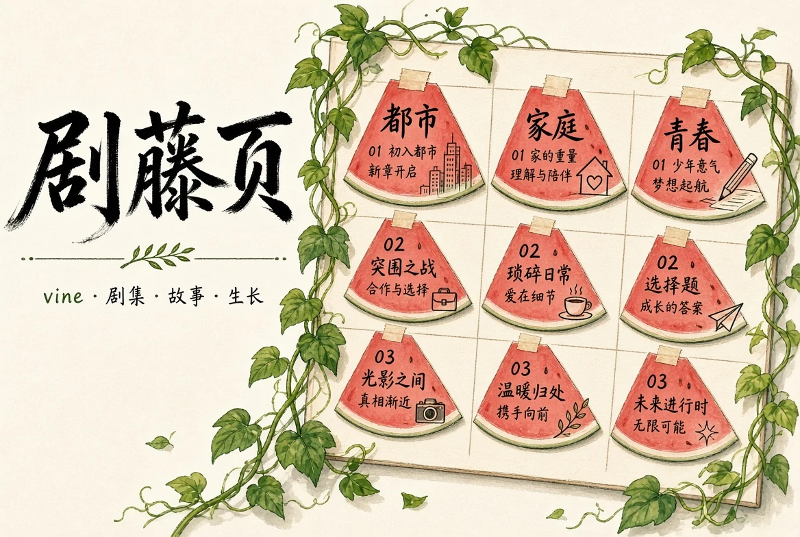 剧藤页内容视觉